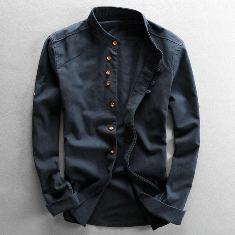 Kimmi - CAMISA DE HOMBRE INSPIRADA EN JAPÓN - WESS SPAIN