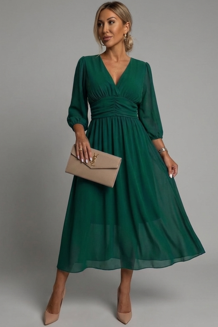 Vestido Camila™ — Vestido envolvente e elegante