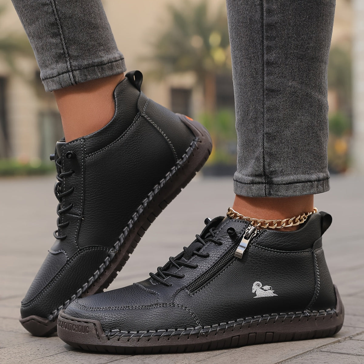 Mila  – Zapatillas Ortopédicas Con Cremallera
