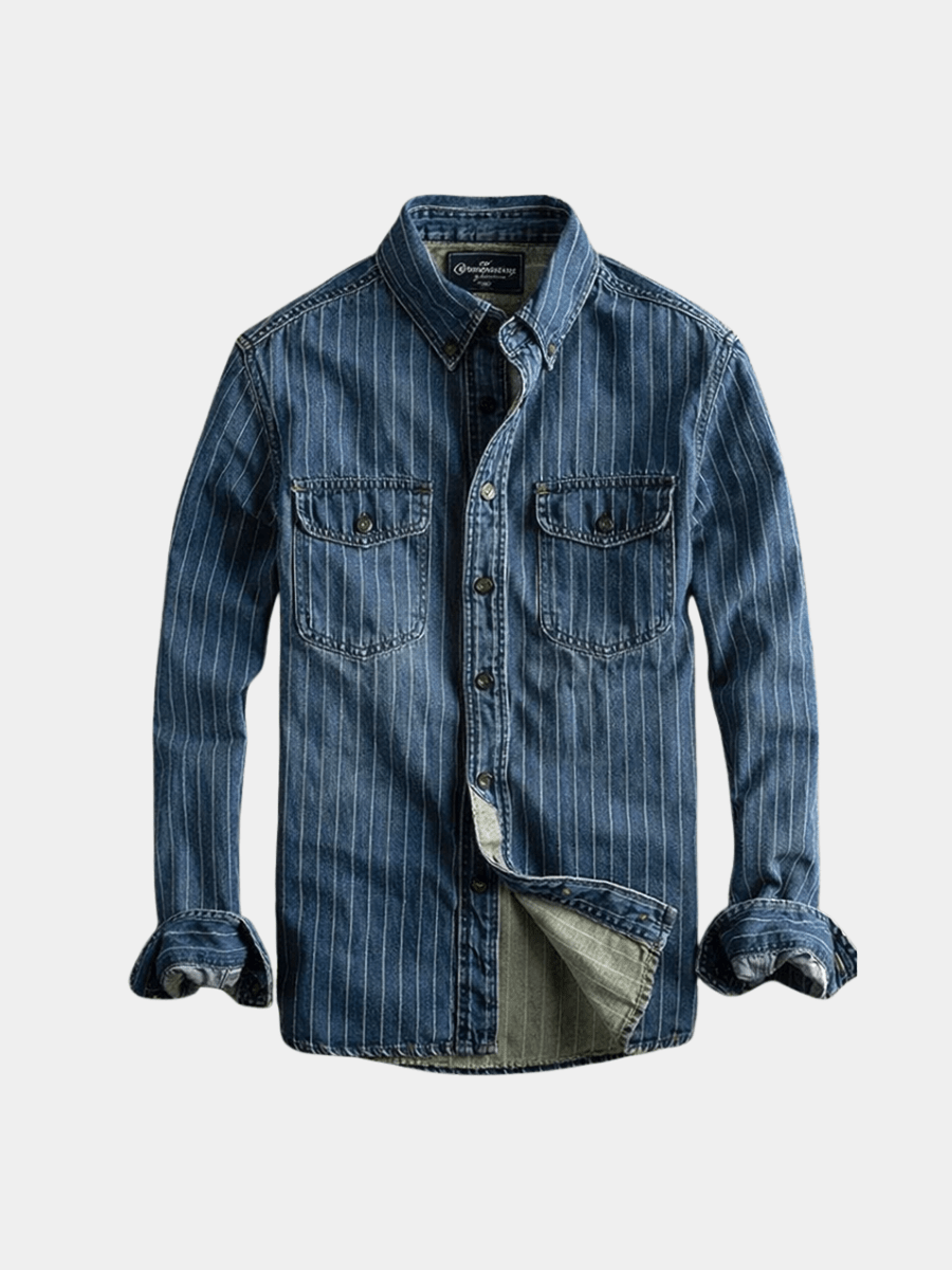 Pedro - CAMISA DE MANGA LARGA A RAYAS PARA HOMBRE - WESS SPAIN