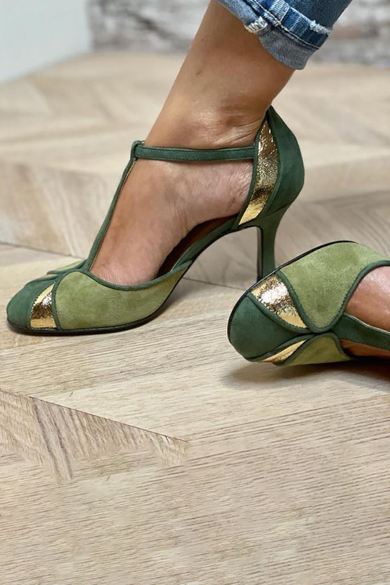 Escarpines Patchwork Tira en T WESS