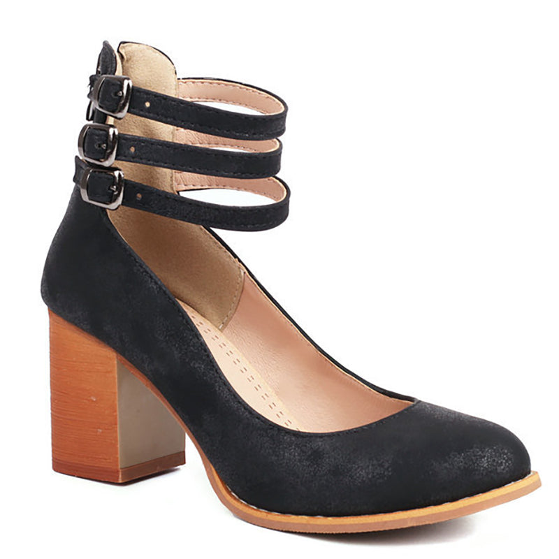 Sandalias Lisas Tira al Tobillo WESS