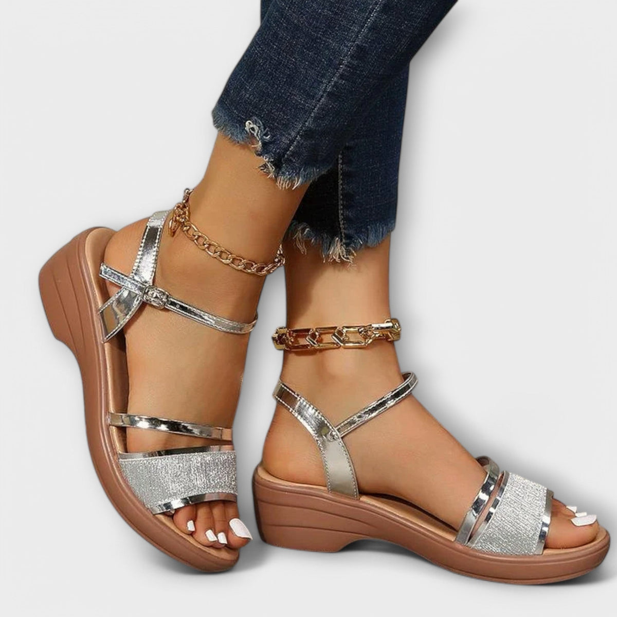 Sandalia Crystal Comfort Premium WESS
