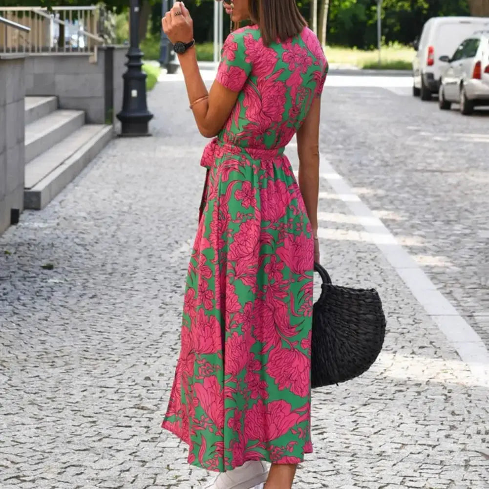 Vestido Fez™: Estilo casual con estampado floral