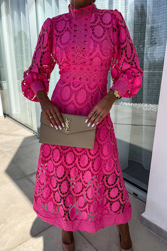 Vestido Noor™: Encaje romántico que irradia elegancia