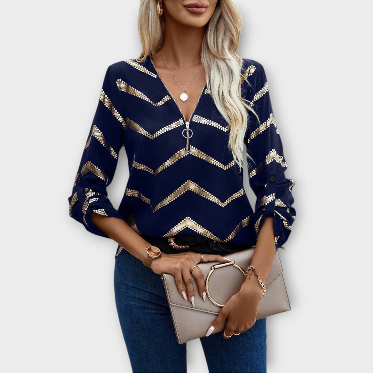 Emma Blusa Elegante Atemporal WESS
