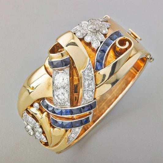 Rozen Pulsera de Oro WESS