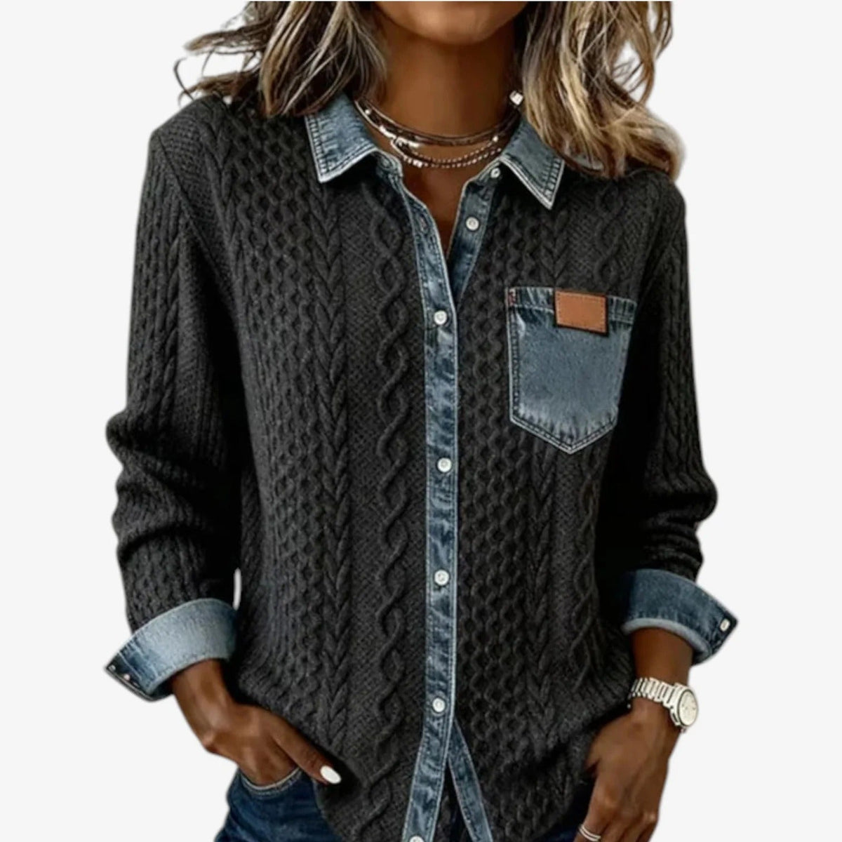 Chaqueta Trenzada Cicchelli WESS