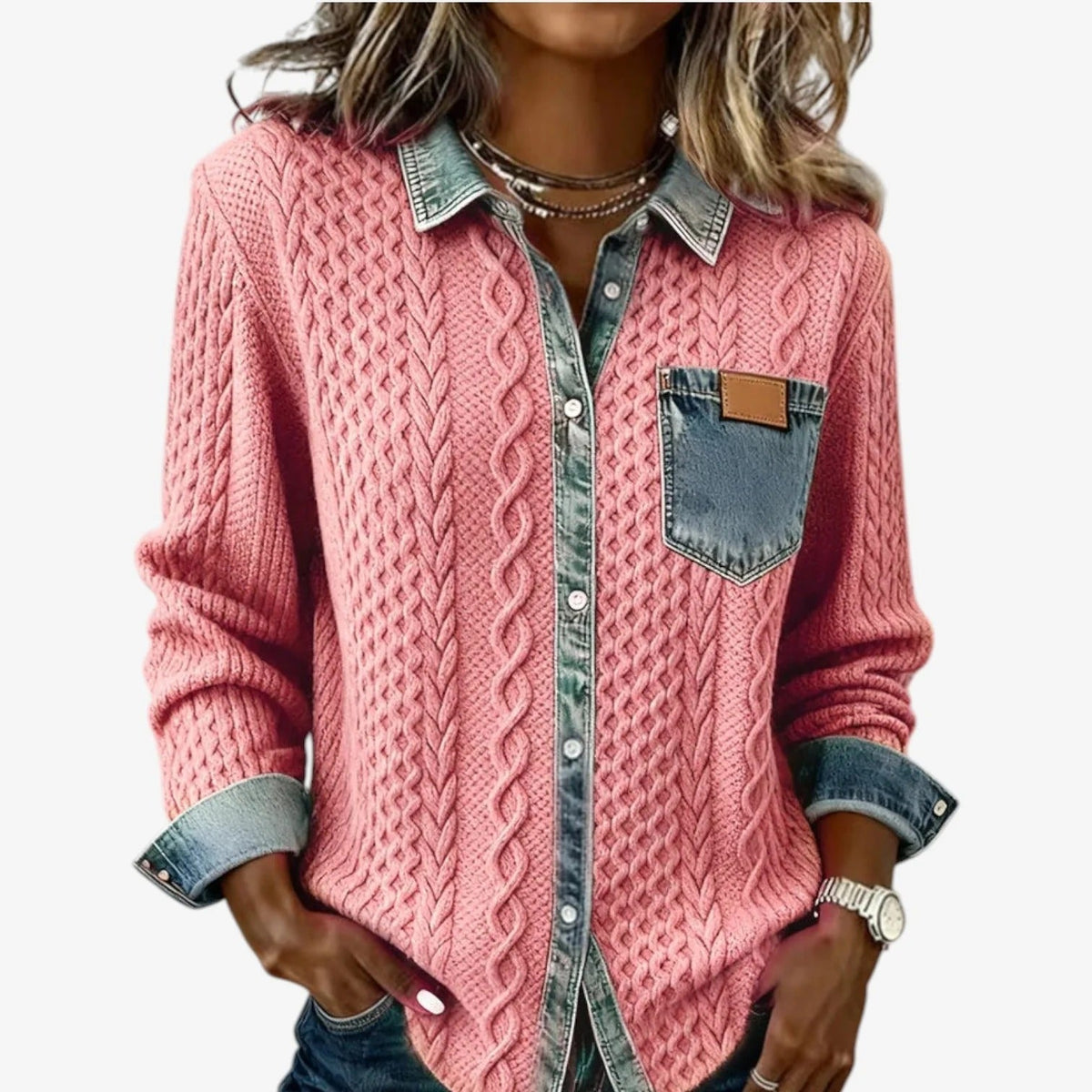 Chaqueta Trenzada Cicchelli WESS