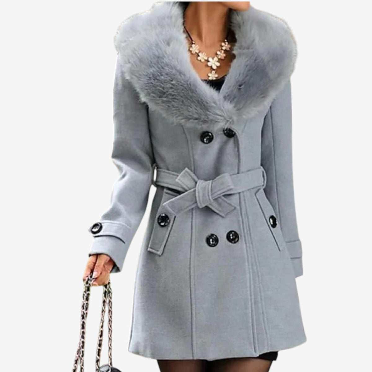 Abrigo Elegante con Cinturón Sandara WESS