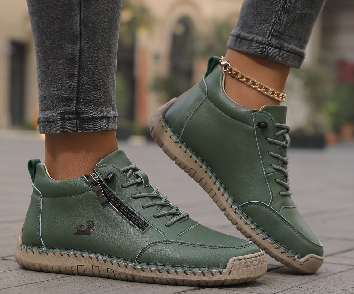 Mila  – Zapatillas Ortopédicas Con Cremallera
