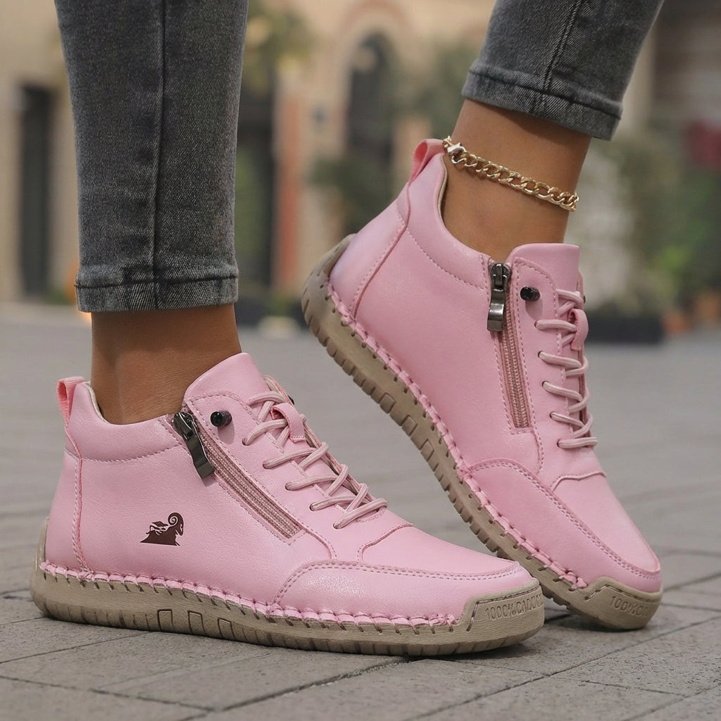 Mila  – Zapatillas Ortopédicas Con Cremallera