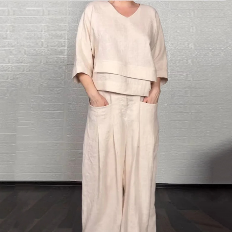 PAOLA | Conjunto minimalista de dos piezas WESS