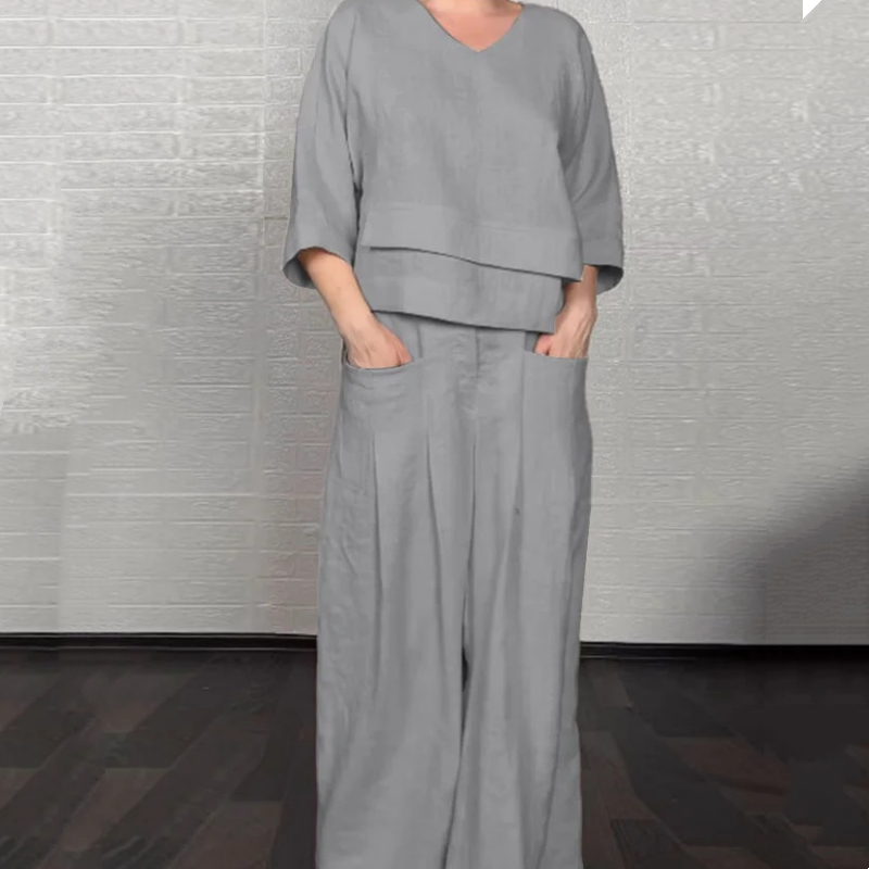 PAOLA | Conjunto minimalista de dos piezas WESS