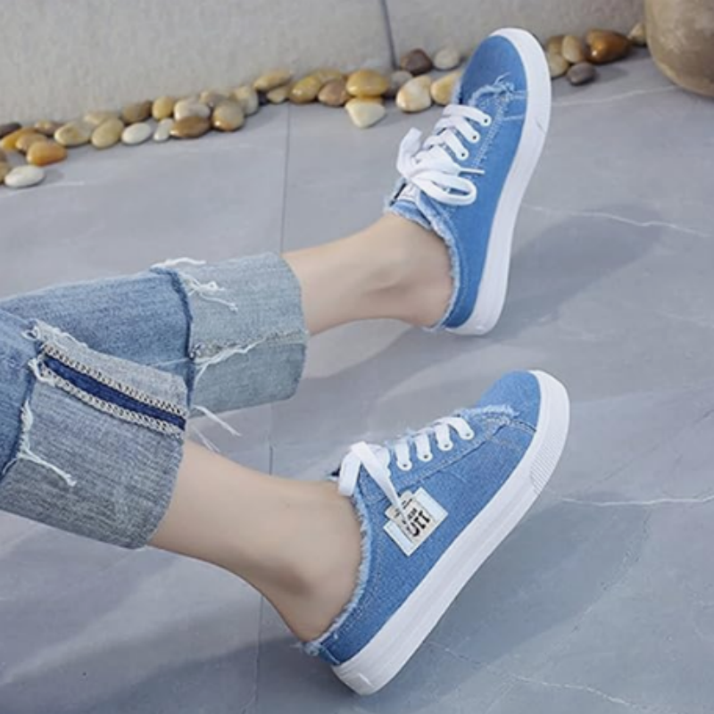 Luna - Zapatilla Denim Para Mujer