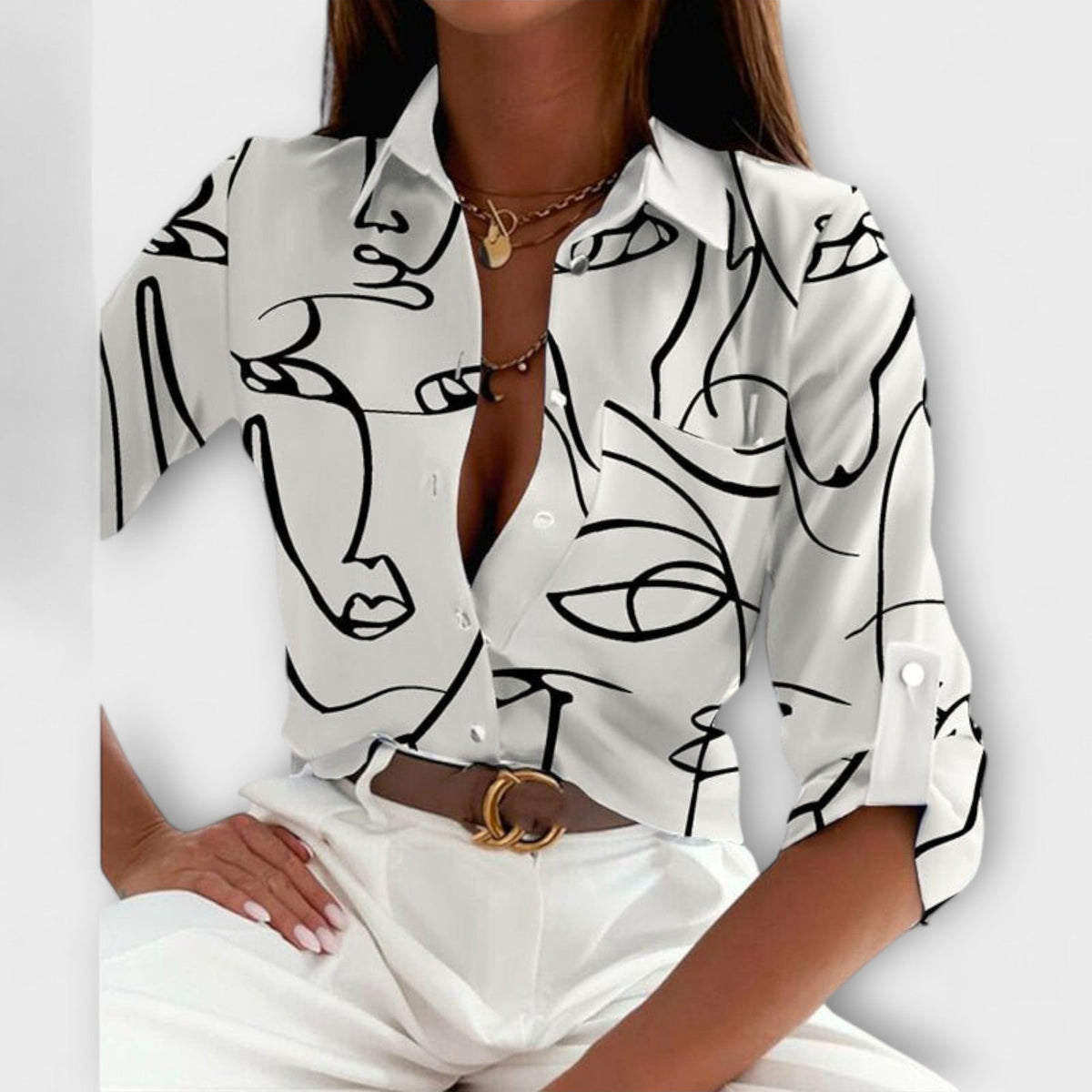 Romina Blusa Gola Clásica WESS